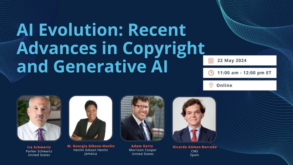 AI Evolution: Recent Advances in Copyright and Generative AI Webinar image